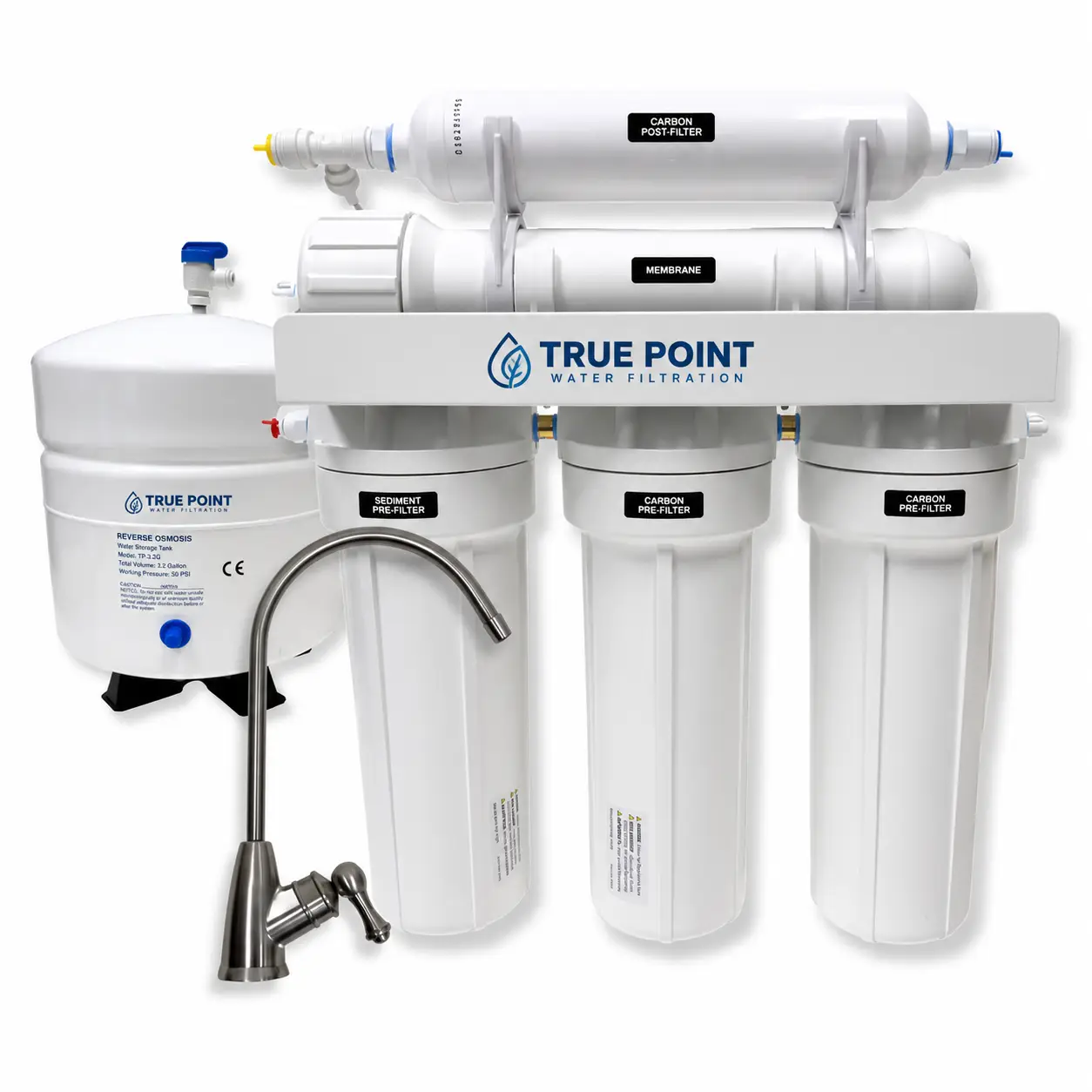 True Point Filters Partners reverse osmosis drinking water system
